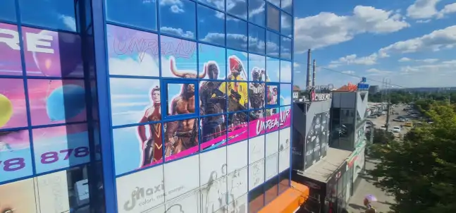 Litere decupate Oracal pentru ferestre - Publicitate vitrine